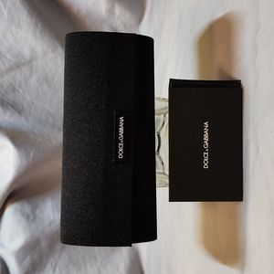 DOLCE&GABBANA Black sunglasses CASE